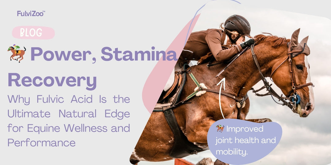 The Number 1 Natural Health Supplement for Horses: Fulvic Acid