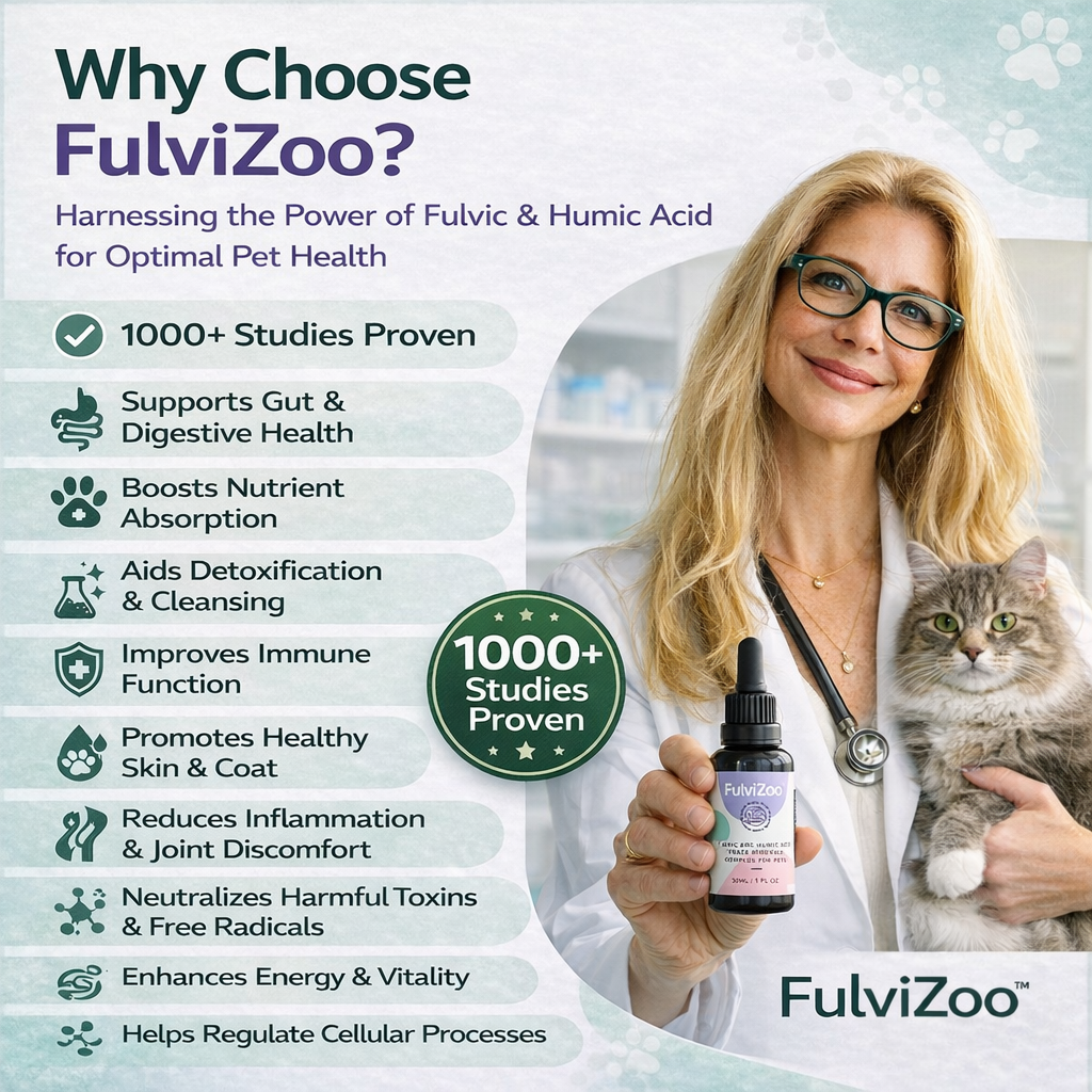 FulviZoo™ 30ml - Fulvic Bio-mineral Complex (120 doses)