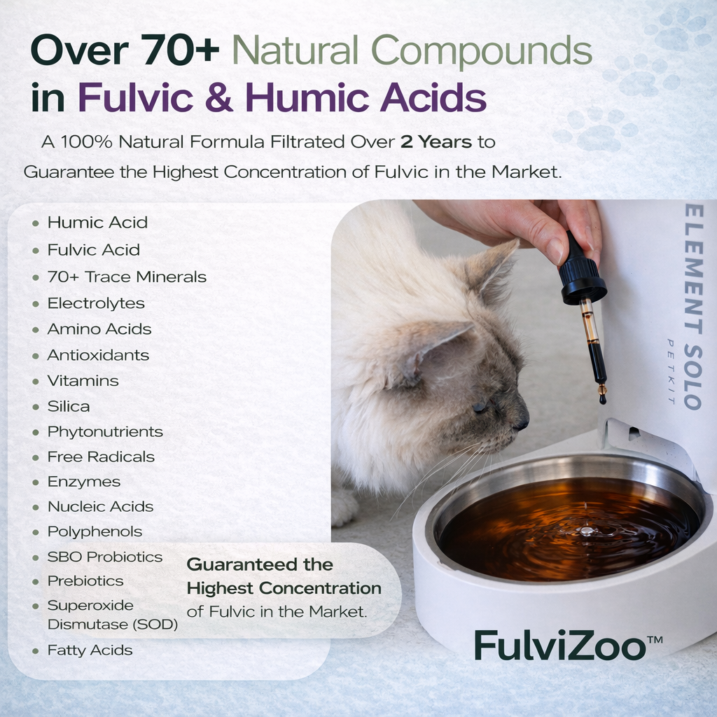 FulviZoo™ 30ml - Fulvic Bio-mineral Complex (120 doses)