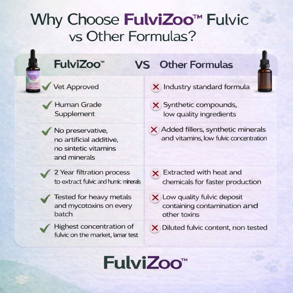 FulviZoo™ 30ml - Fulvic Bio-mineral Complex (120 doses)